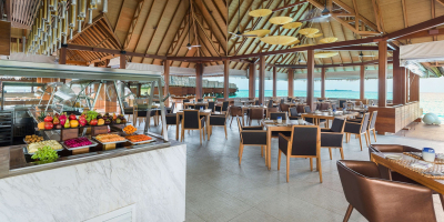 Ralu Overwater Restaurant in Maldives