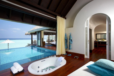 Over Water Pool Villa