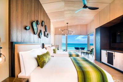  Two-Bedroom Sunset Overwater Villa with Pool